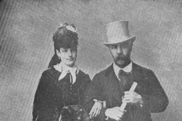 Vicuña Mackenna y Victoria Subercaseaux hacia 1870