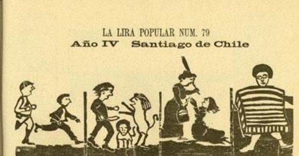 La Lira Popular Nº 79, año IV Santiago de Chile