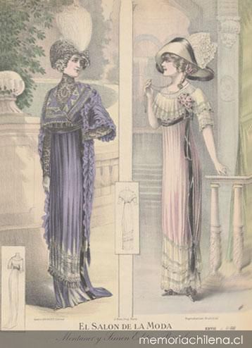 Moda europea, 1911