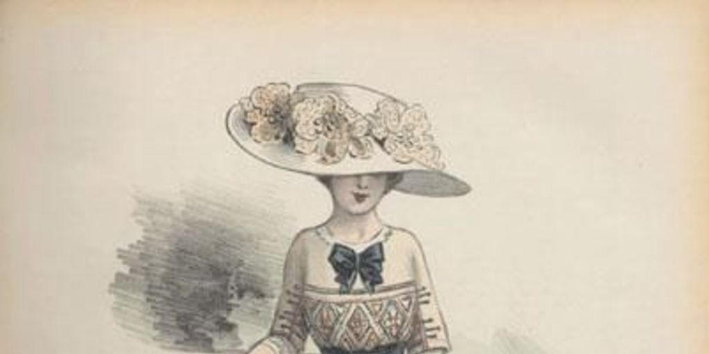 Vestimenta femenina, 1910