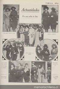 Mujeres de comienzos del siglo 20