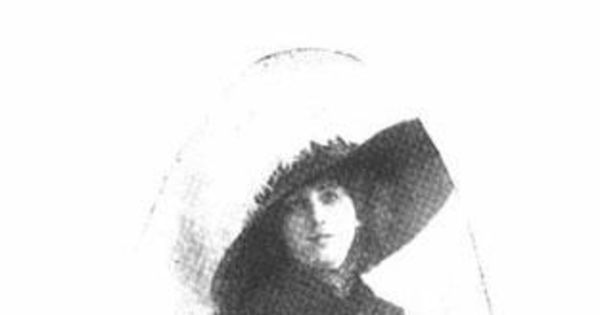 Sofía Cousiño Mira, hacia 1900