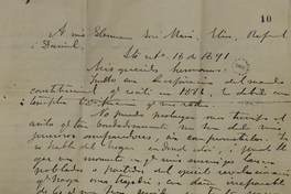 Carta a mis hermanos José María, Elías, Rafael i Daniel, setiembre 18 de 1891