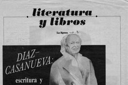 Díaz-Casanueva : escritura y trascendencia