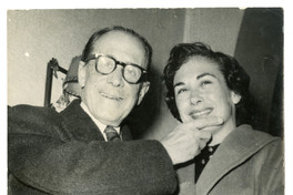 Mariano Latorre junto a su hija Mireya Latorre