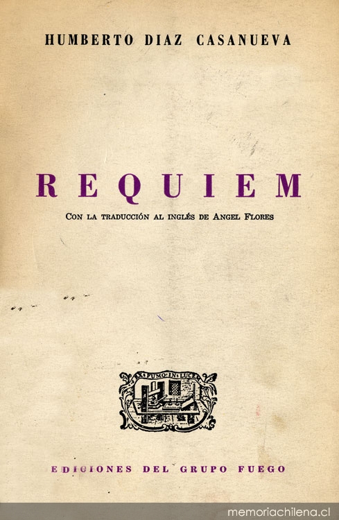 Portada de Réquiem, 1958