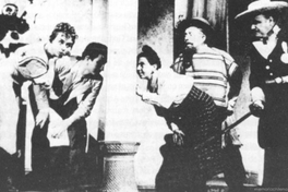 Entre gallos y medianoche, Teatro Ensayo Universidad Católica, 1956