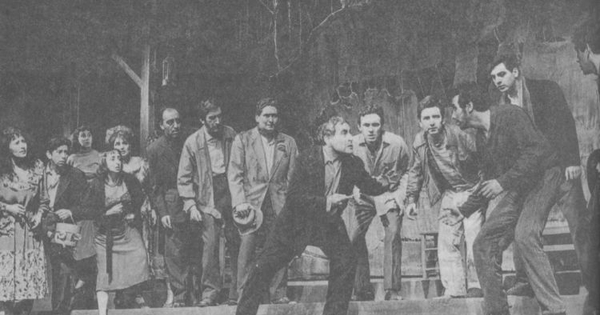 El Abanderado, Instituto de Teatro de la Universidad de Chile, 1962