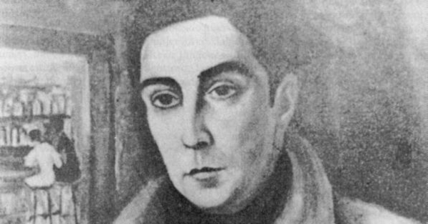 Alberto Rojas Jiménez, óleo del maestro Isaías Cabezón