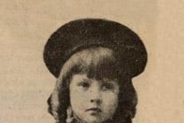Benjamín Subercaseaux a los tres años de edad