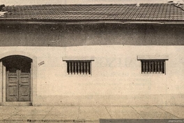 Casa que habitó Benjamín Subercaseaux en Santiago, calle Aconcagua Nº 1212