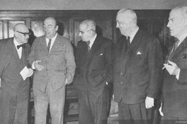 Benjamín Subercaseaux y el Jurado del Premio Nacional de Literatura, 1963