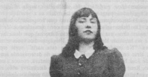 María Luisa Bombal en su juventud