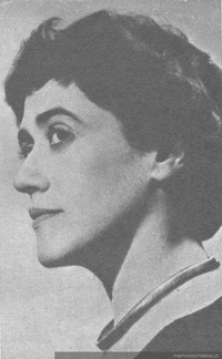 Isidora Aguirre, 1921-
