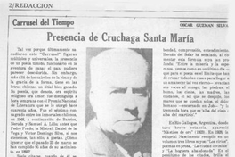 Carrusel del tiempo : Presencia de Ángel Cruchaga Santa María