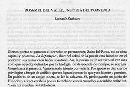 Rosamel del Valle, un poeta del porvenir