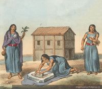 Mujeres araucanas, 1820-1821