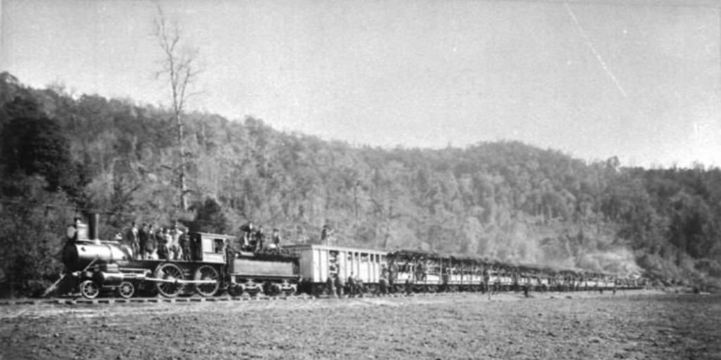 Ferrocarril de Valdivia a Osorno, hacia 1920