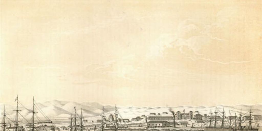 Puerto de Caldera, 1852