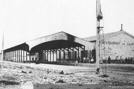 Estación de Llay-Llay, ubicada antes de la cuesta de El Tabón, inaugurada en 1863