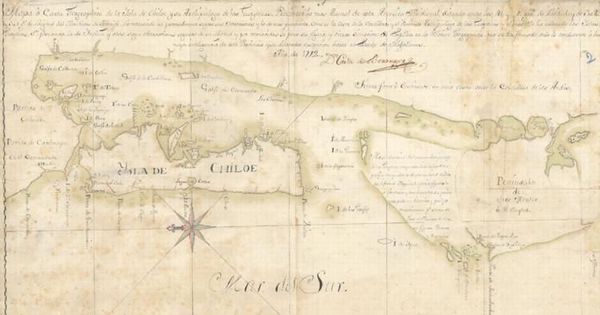 Mapa o carta geográphica de la Isla de Chiloé y de Archipiélago de las Guaytecas ...
