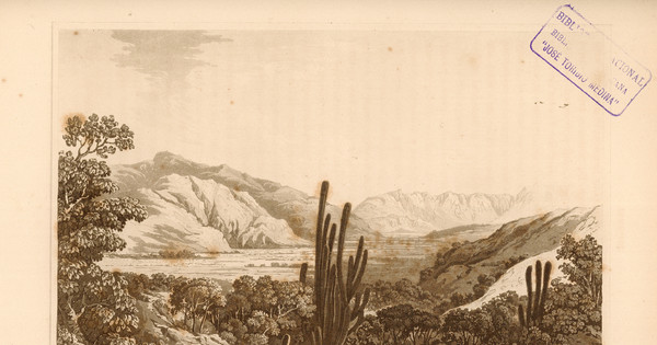 From the foot of the Cuesta de Prado, 1822