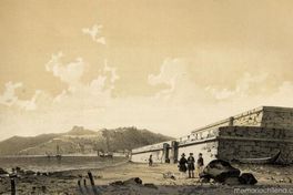 Vieux port de Penco, 1838