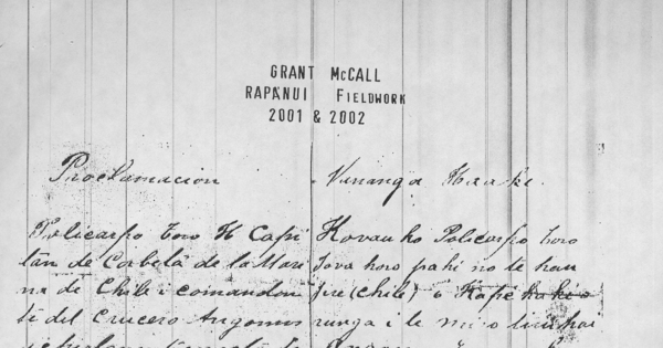 [Acta de] proclamación : septiembre 9 del 1888