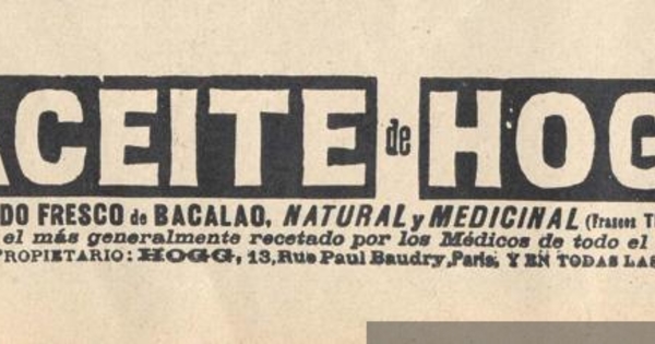 Aceite de Hogg de hígado fresco de bacalao, natural y medicinal