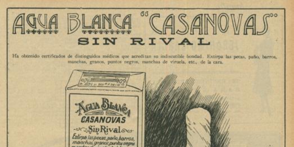 Agua Blanca Casanovas : sin rival