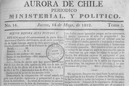 Aurora de Chile, periódico ministerial y político