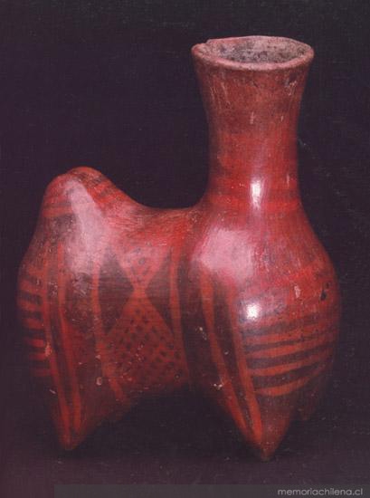 Botella zoomorfa : cultura El Molle (0-700 d.C)