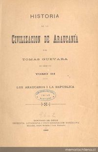 Ocupación de Villarrica i del Alto Bío-Bío