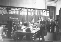 Biblioteca Nacional, Sección Periódicos, hacia 1900