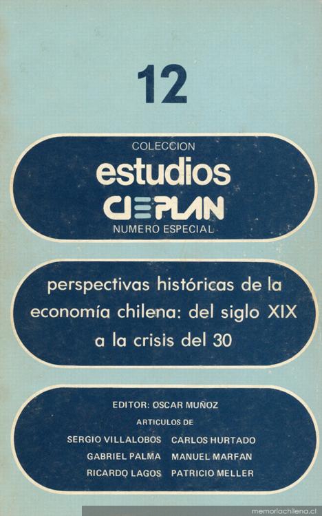 Chile 1914-1935 : de economía exportadora a sustituidora de importaciones