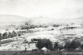 Sección La Colonia de la Sociedad Estancias, Posadas, Hobbs & Cia, arrendataria del valle del río Baker, hacia 1920