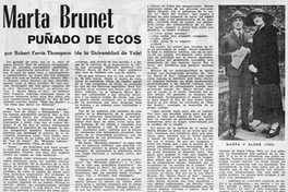 Marta Brunet : puñado de ecos