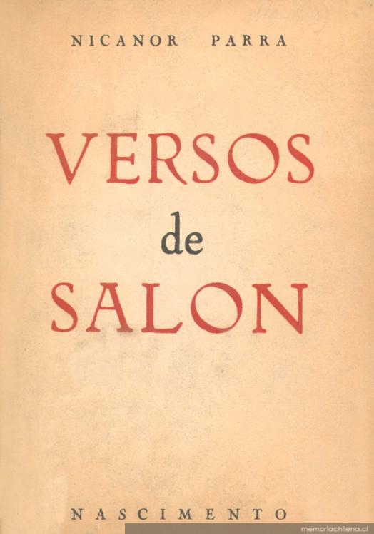 Versos de salón, 1962