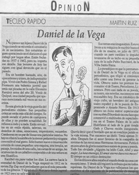 Tecleo rápido : Daniel de la Vega