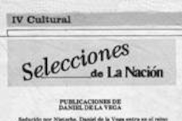 Selecciones de La Nación : publicaciones de Daniel de la Vega