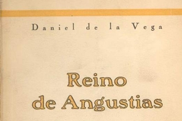 Reino de angustias : poemas