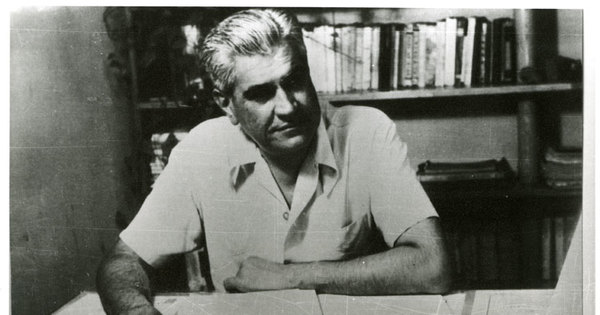Manuel Rojas, hacia 1954