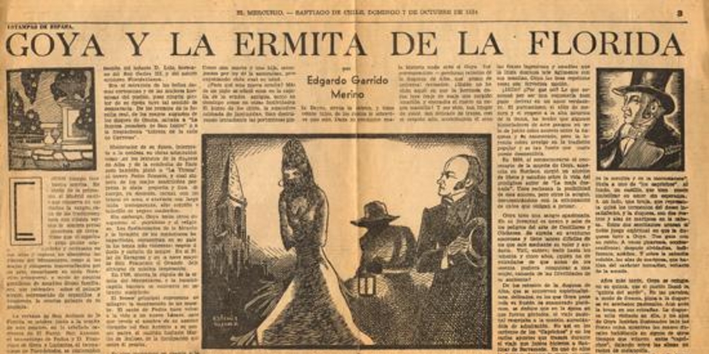 Estampas de España : Goya y la Ermita de la Florida