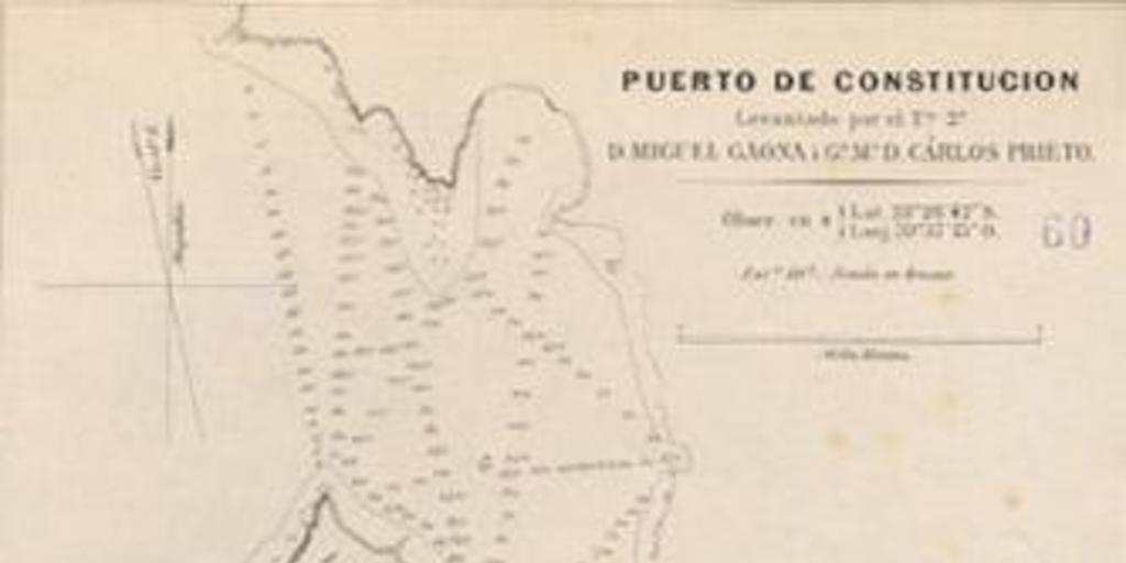 Puerto de Constitución, hacia 1865