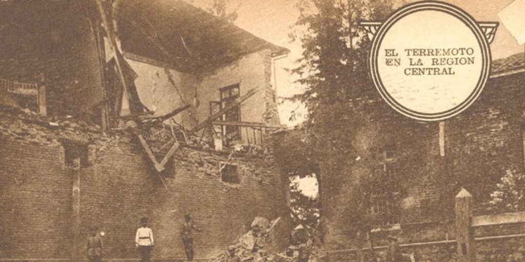 Terremoto de Talca el 1 de diciembre de 1928 : en el regimiento Chorrillos de Talca
