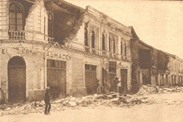 Terremoto de Talca el 1 de diciembre de 1928 : calle 6 Oriente