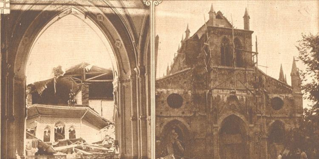 Terremoto de Talca el 1 de diciembre de 1928 : Iglesias del Buen Pastor y del Sagrado Corazón