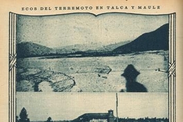 Estragos del terremoto de Talca el 1 de diciembre de 1928