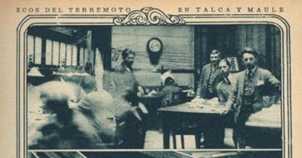 Terremoto de Talca el 1 de diciembre de 1928 : el telégrafo del estado