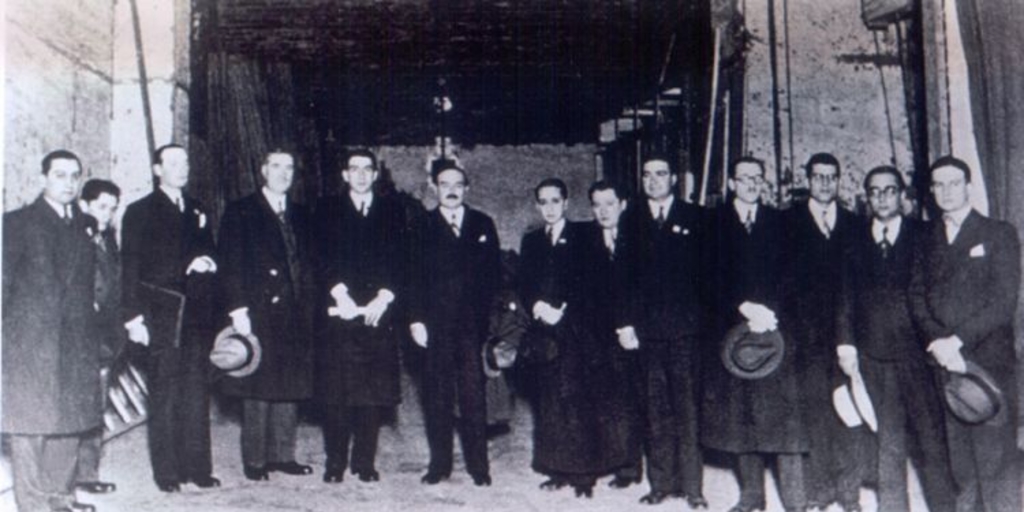 Juventud Conservadora. Teatro Municipal, 1935